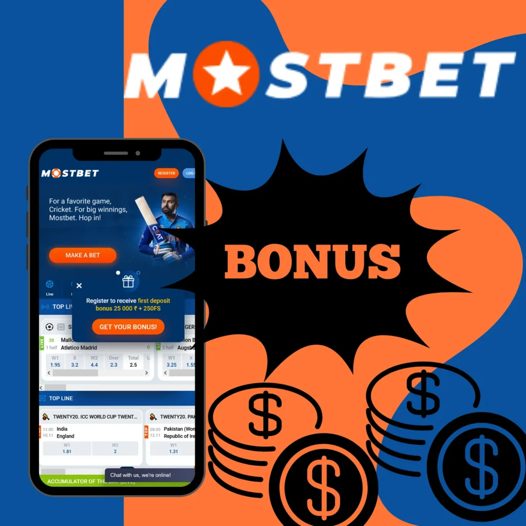 Wager bonuses at Mostbet in India